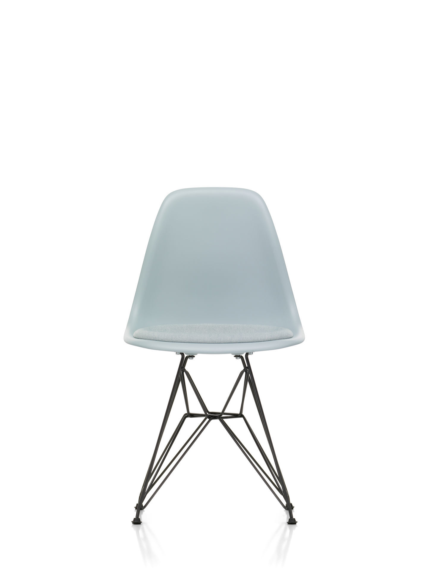 Eames Plastic Side Chair DSR Stuhl mit Sitzpolster Vitra