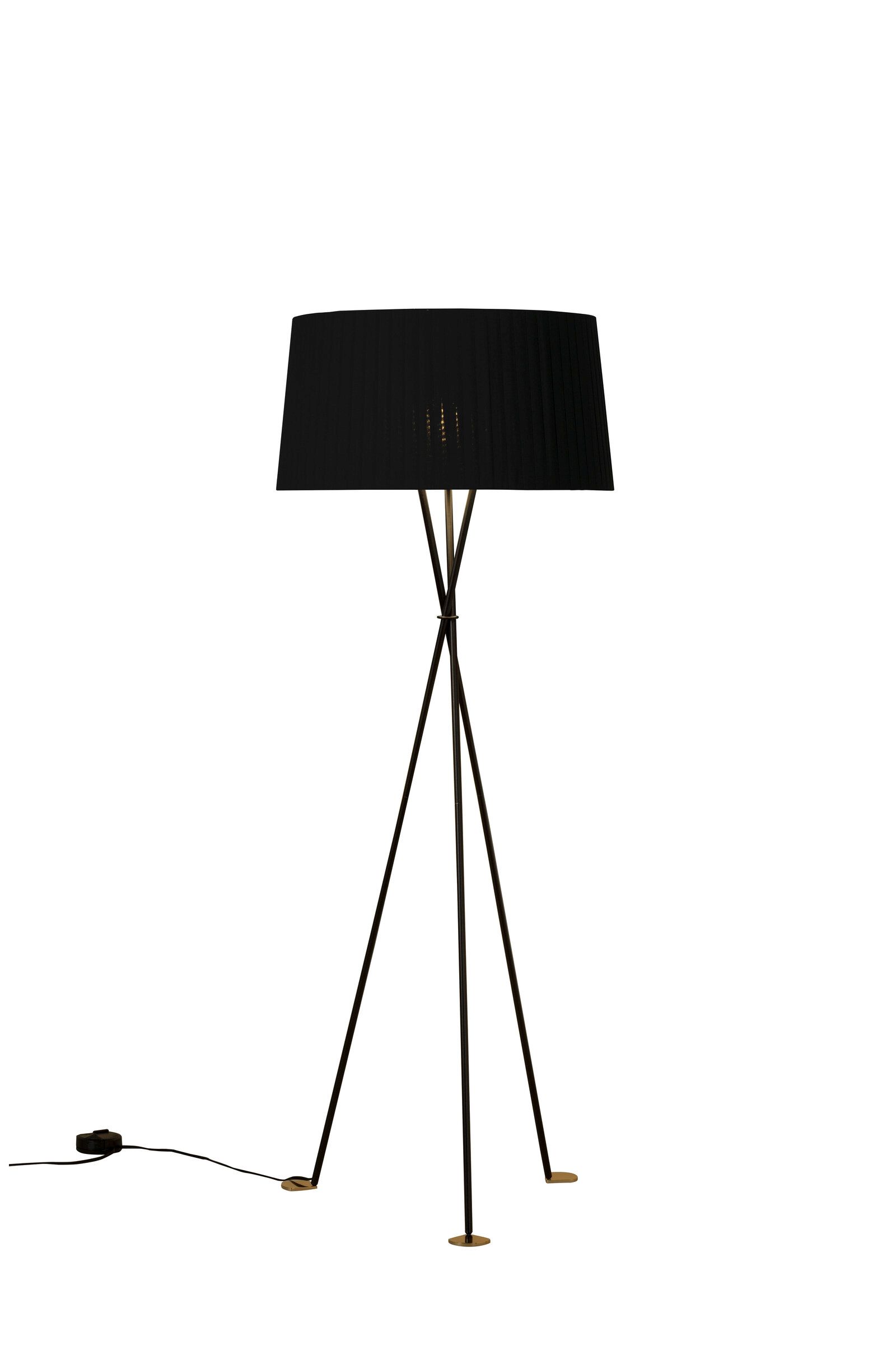 Tripode G5 Stehleuchte Schwarz Santa & Cole