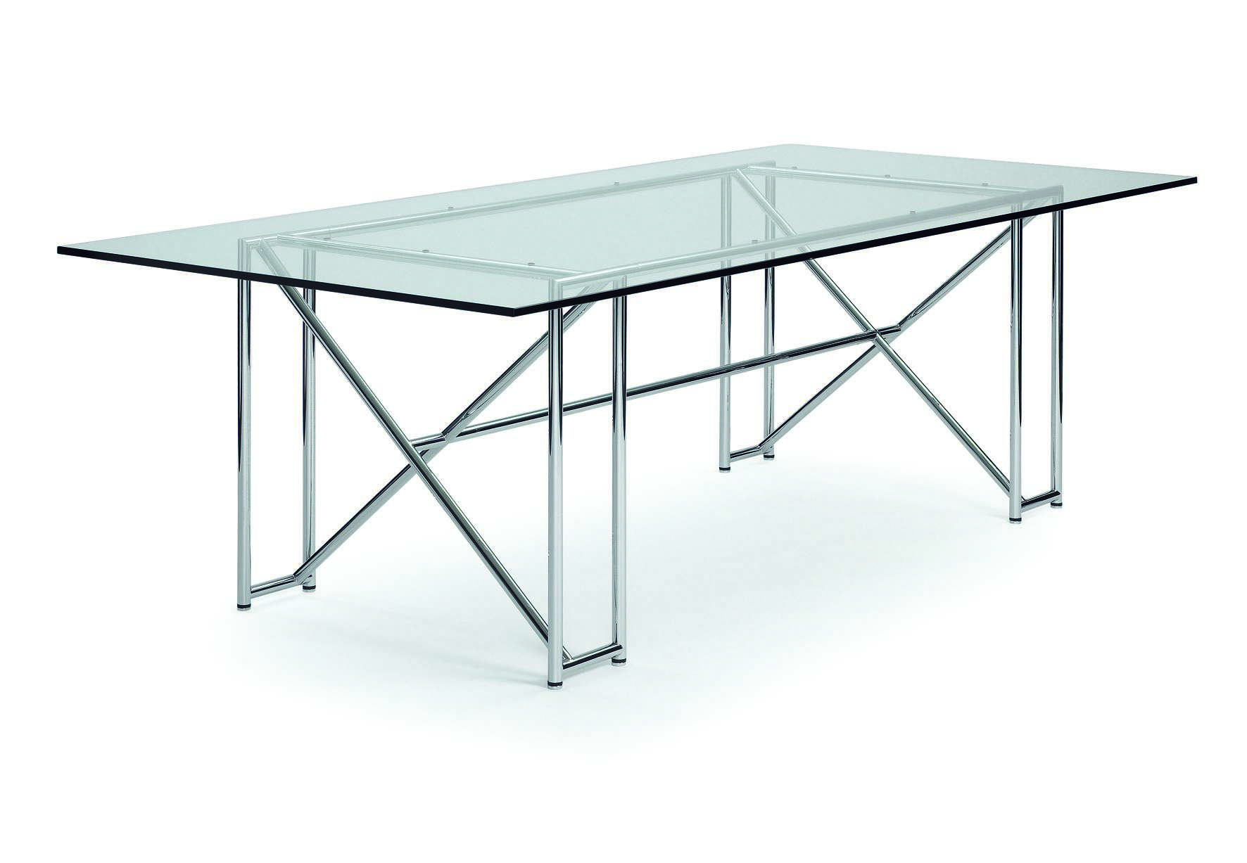 Double X Tisch Esche schwarz 230 x 110 ClassiCon