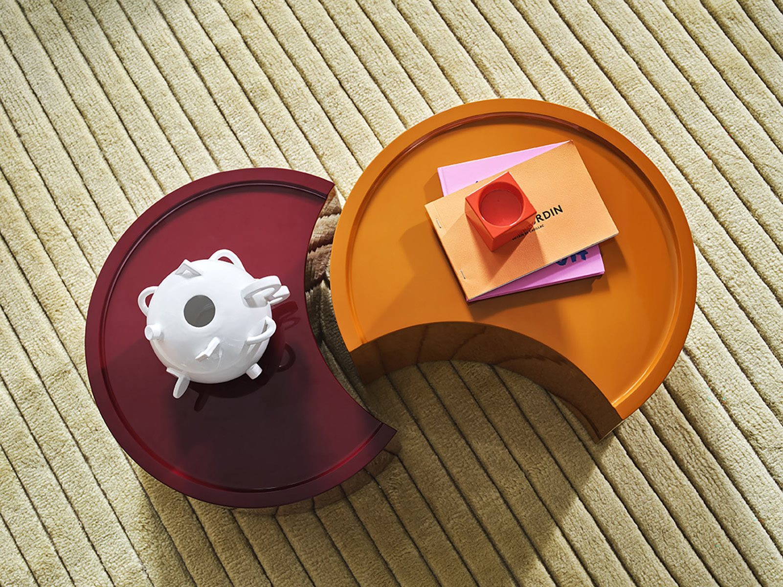 Low Bol Tavolino Beistelltisch / Couchtisch Zanotta