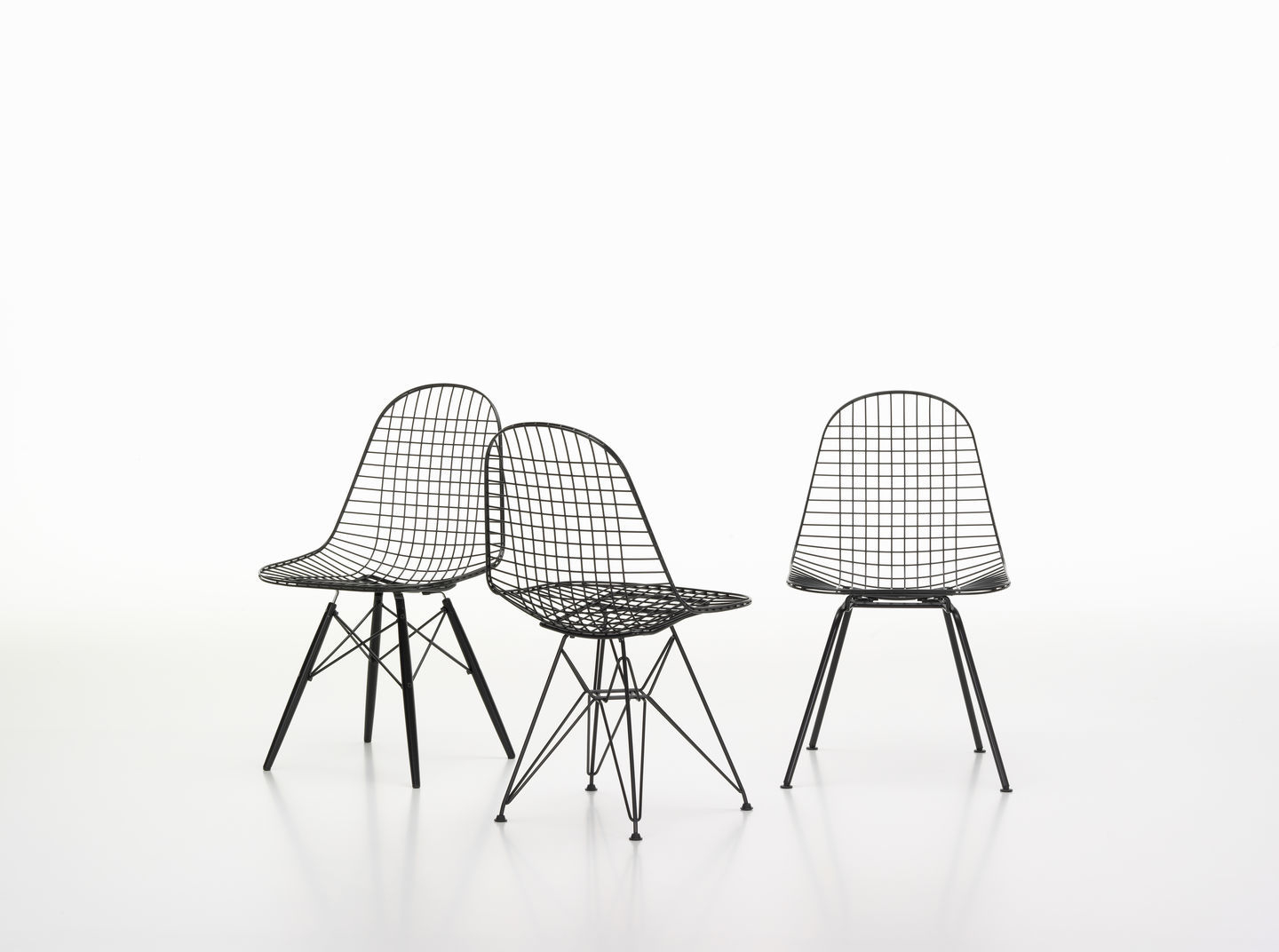 DKX Wire Chair Stuhl ungepolstert Vitra
