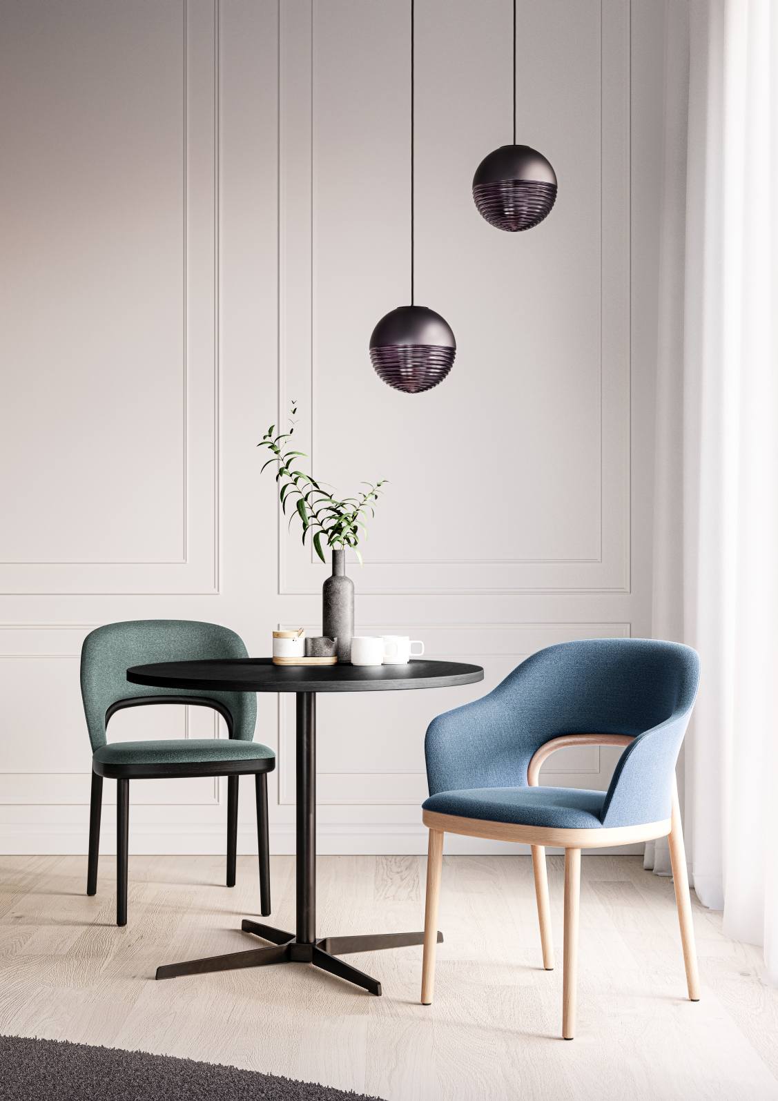 520 P Polsterstuhl Thonet