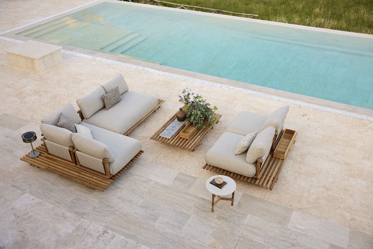 Sticks Platform Ecksofa Outdoor Cane-Line 