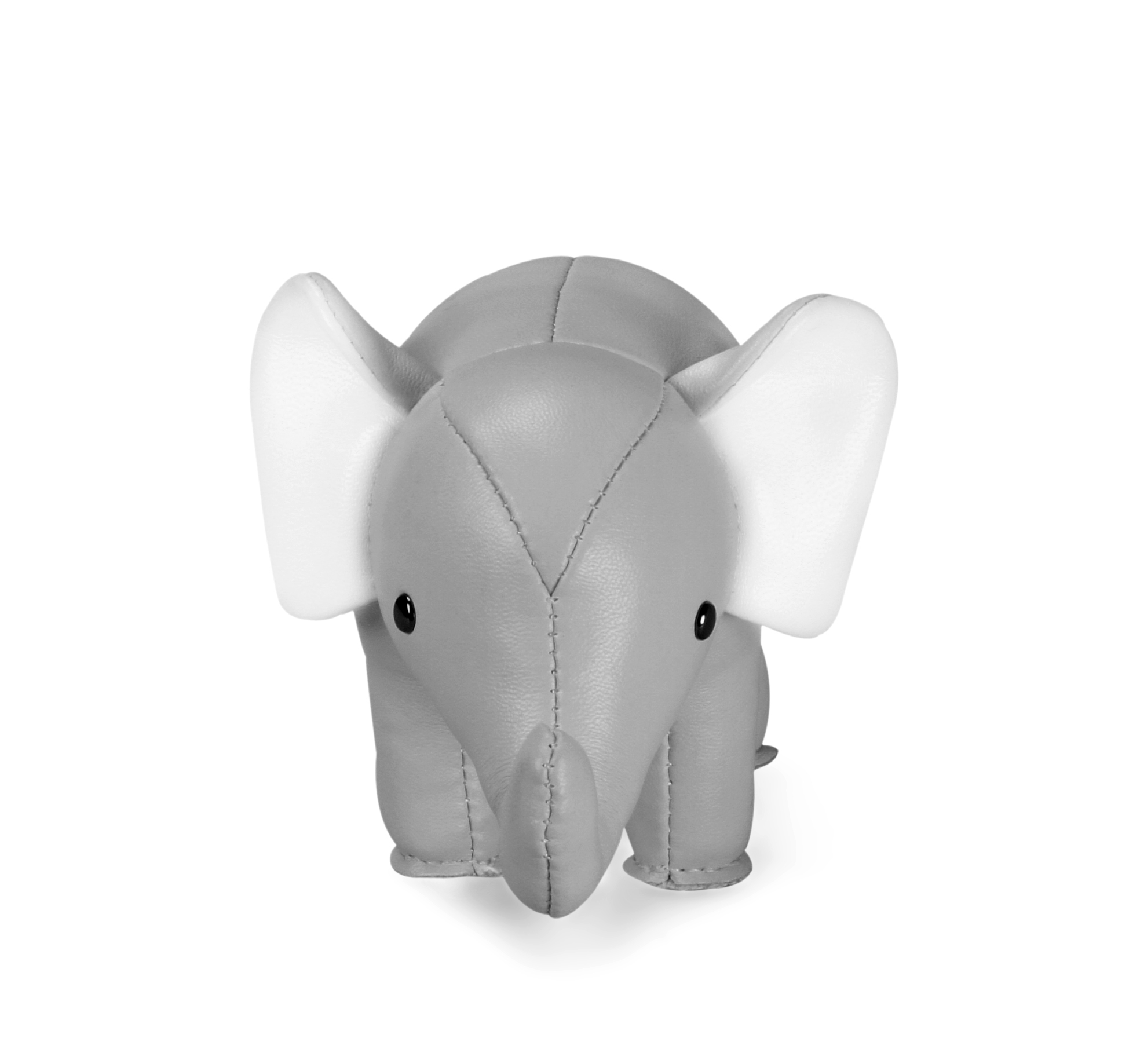 Briefbeschwerer Classic Elefant Grau/Weiß Züny