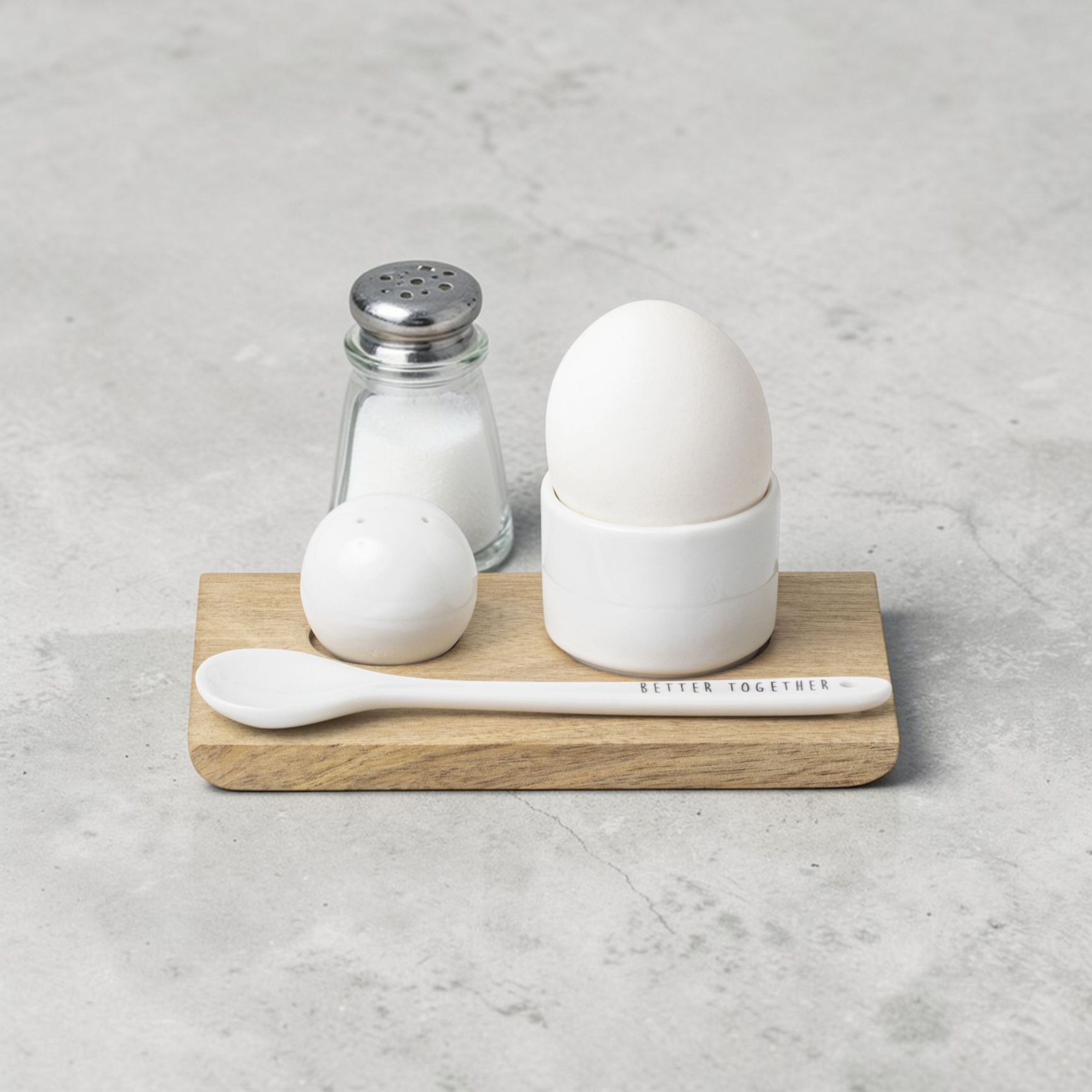 Eierbecher-Set Better together Räder