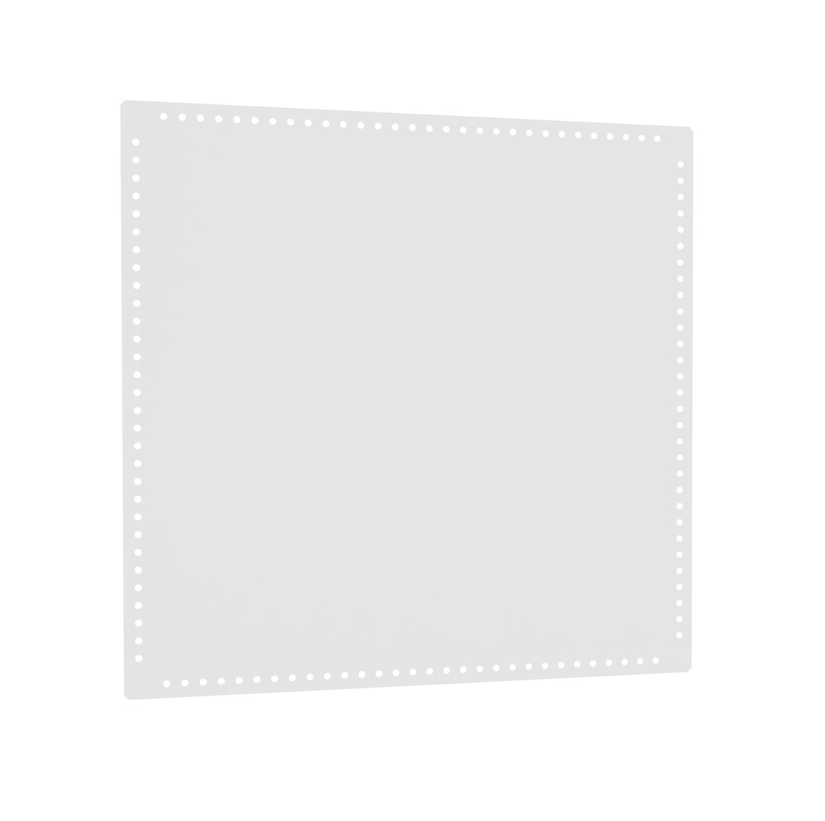 USM Haller Tablar gelocht Ersatzteil 50 x 35 cm Reinweiß