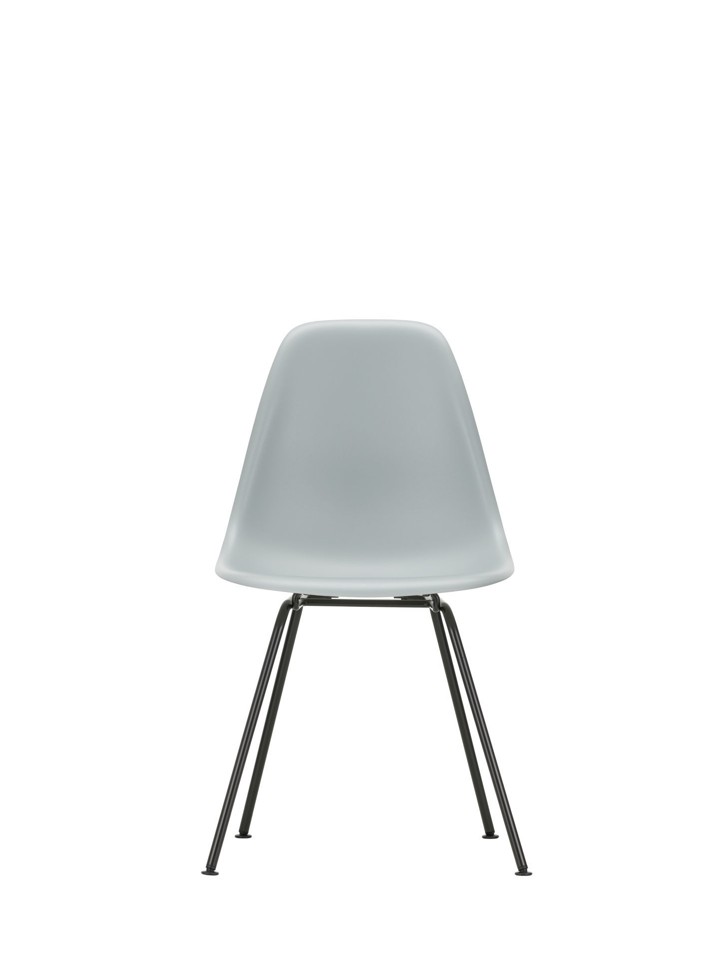 Eames Plastic Side Chair DSX Stuhl Vitra Chrom - Weiss