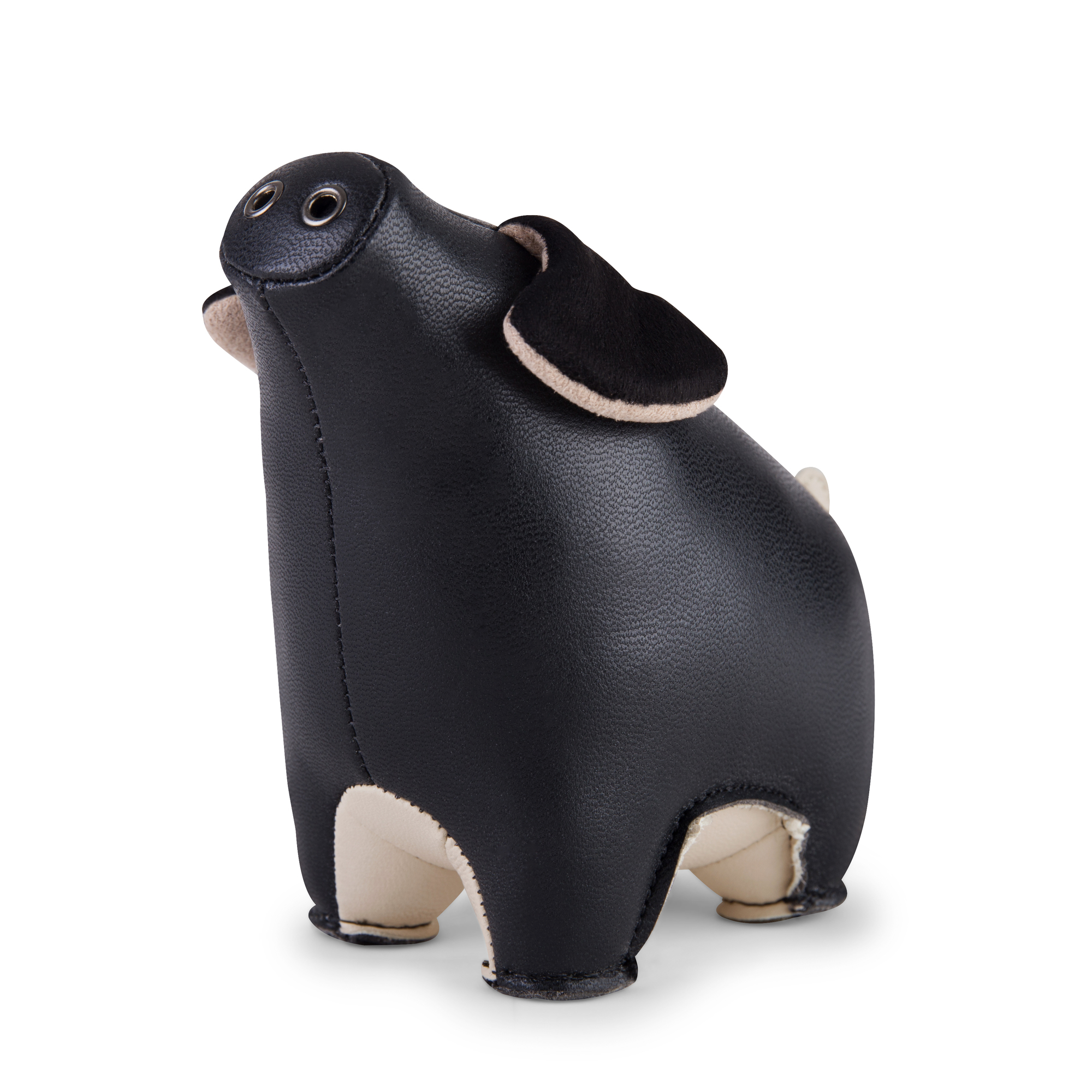 Briefbeschwerer Schwein Diya Schwarz/Weizen Züny