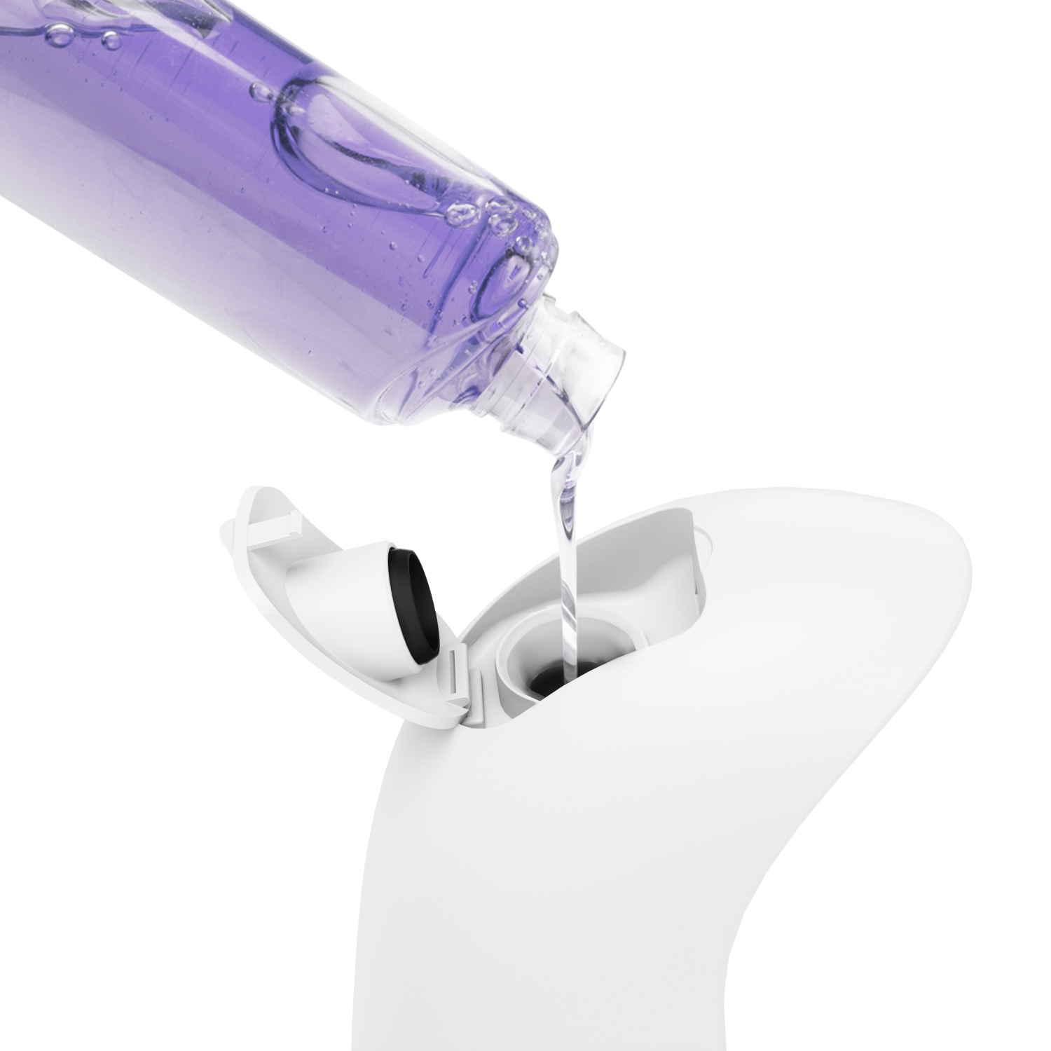 Emperor Automatic Soap Dispenser Seifenspender Umbra Weiss - Nickel EINZELSTÜCK