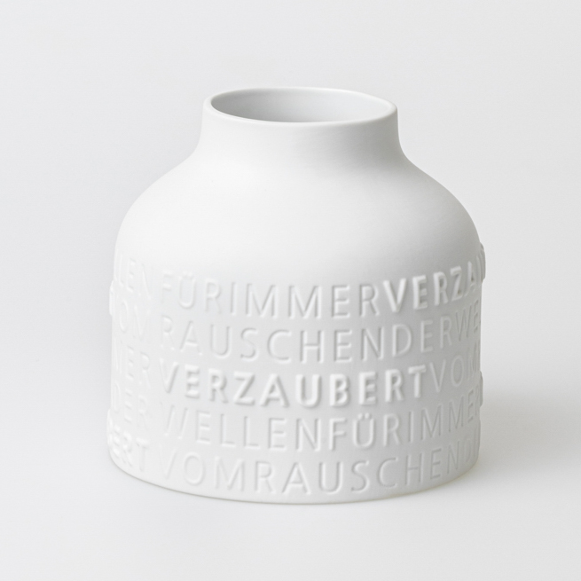Vase Für immer verzaubert Räder EINZELSTÜCK