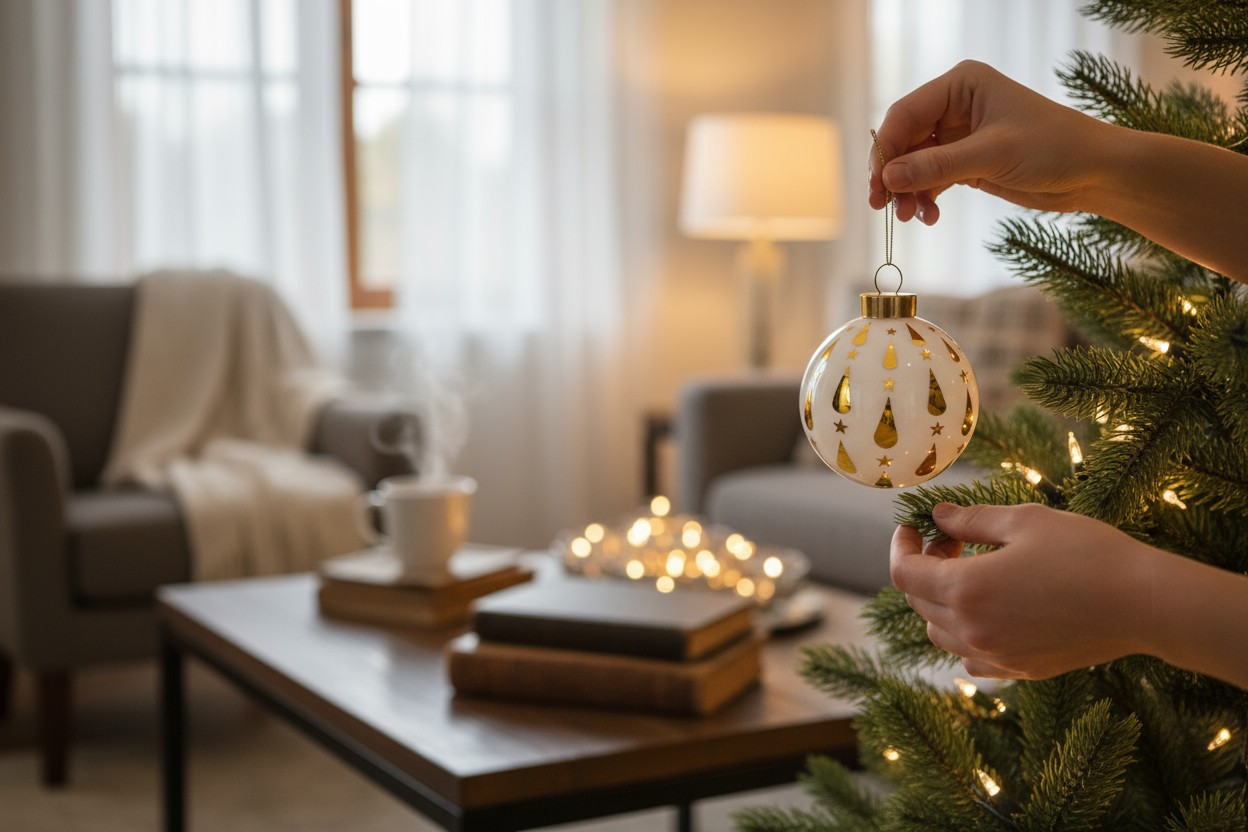 NZ04 SE25 Xmas Weihnachtskugel Alessi