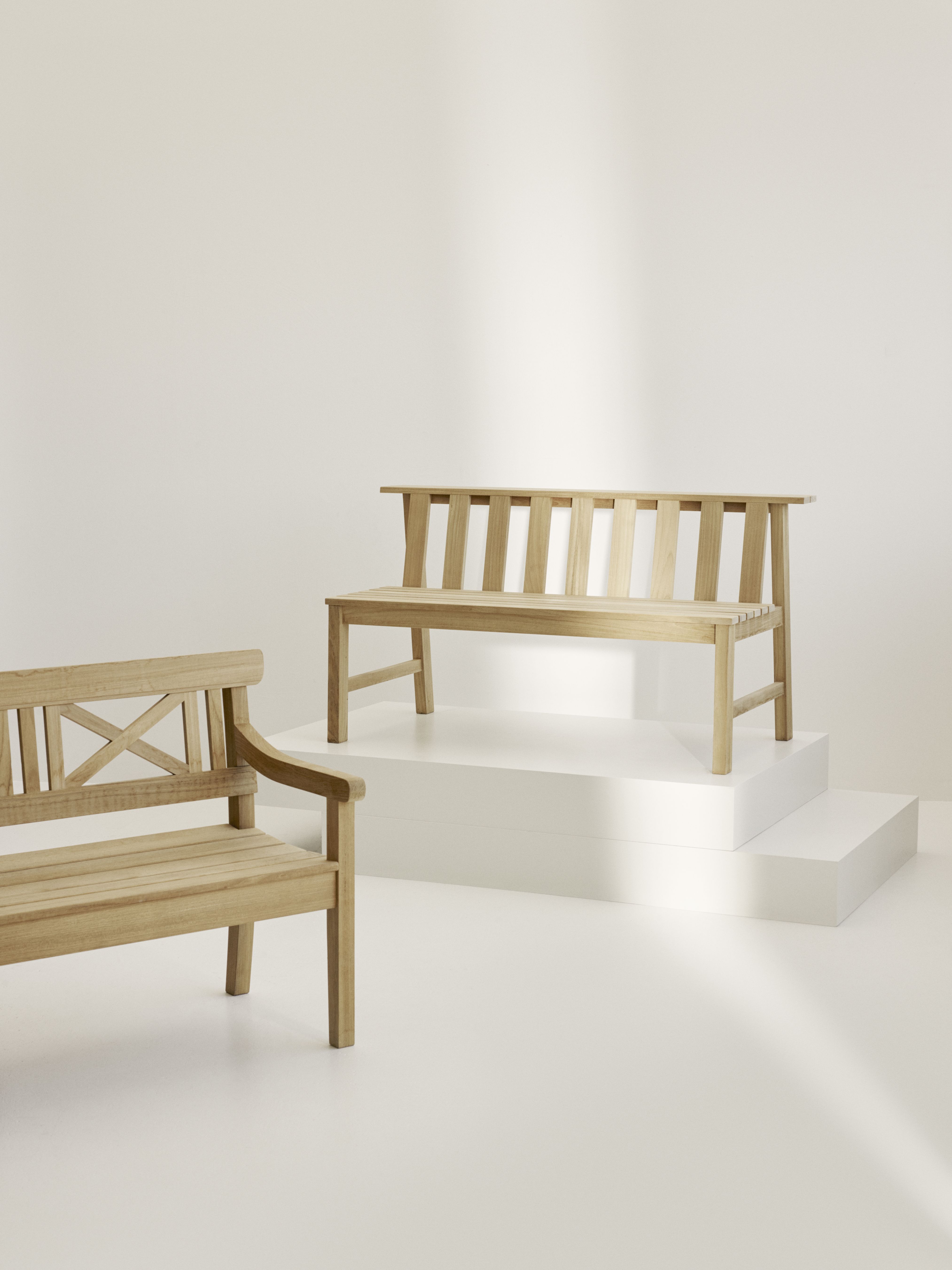 Cadence Bank Teak Outdoor Skagerak by Fritz Hansen