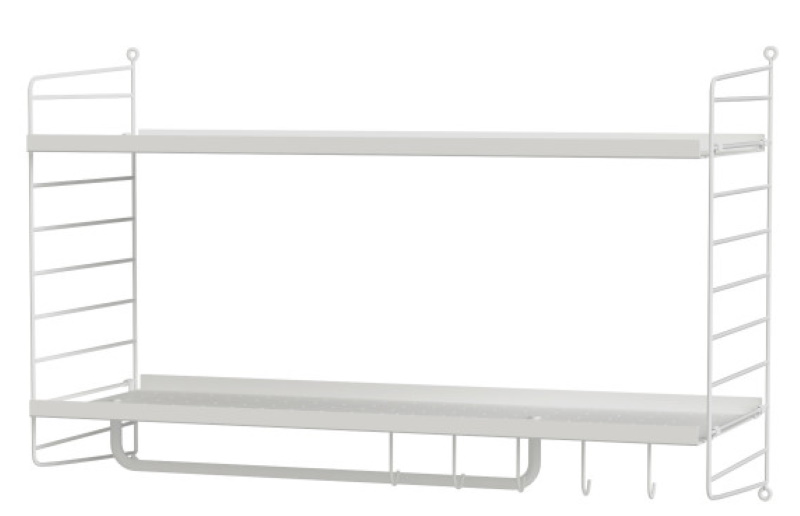 String Flur Wand Regalsystem D String Furniture
