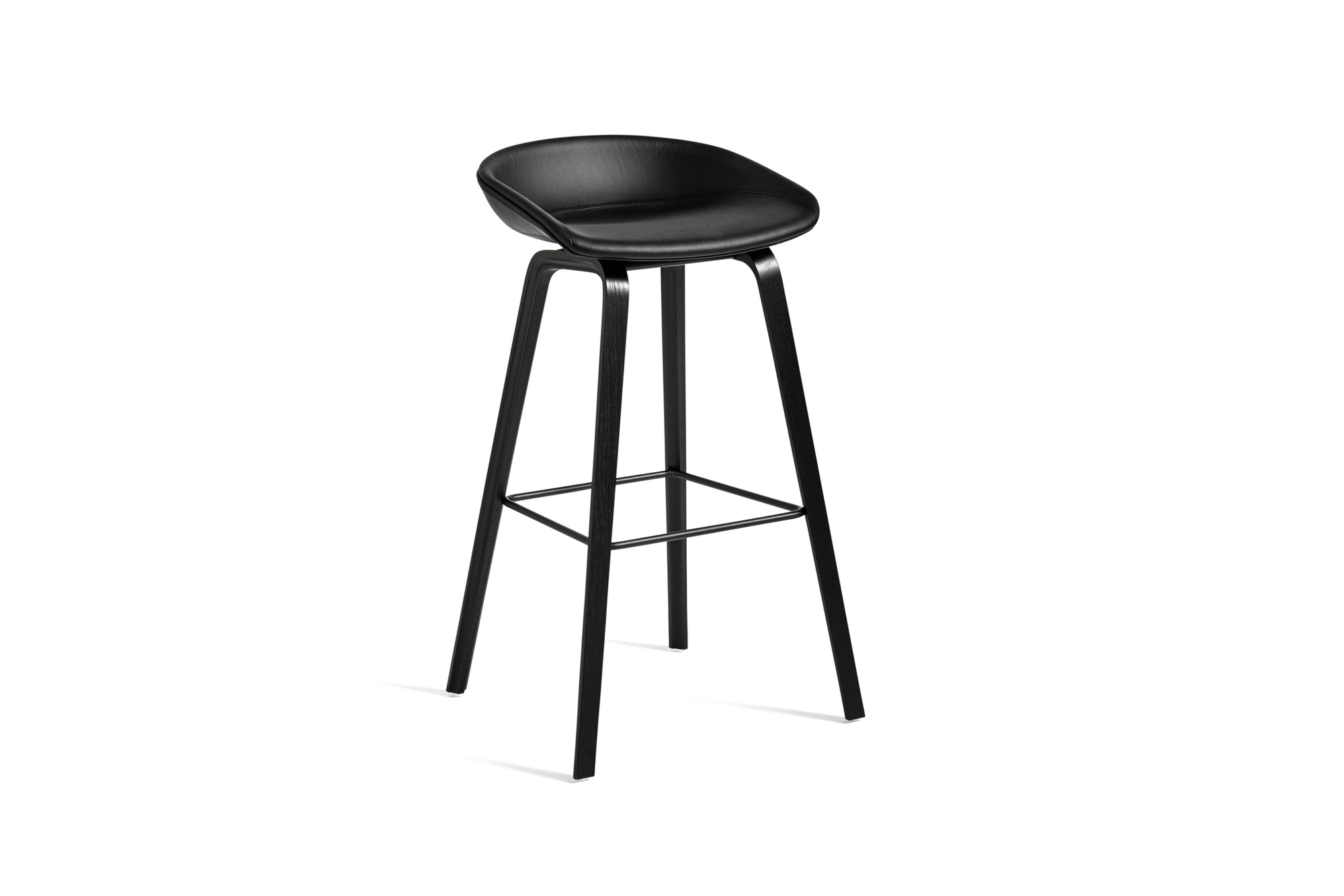 About a Stool AAS 33 / AAS33 Barhocker mit Vollpolster Hay