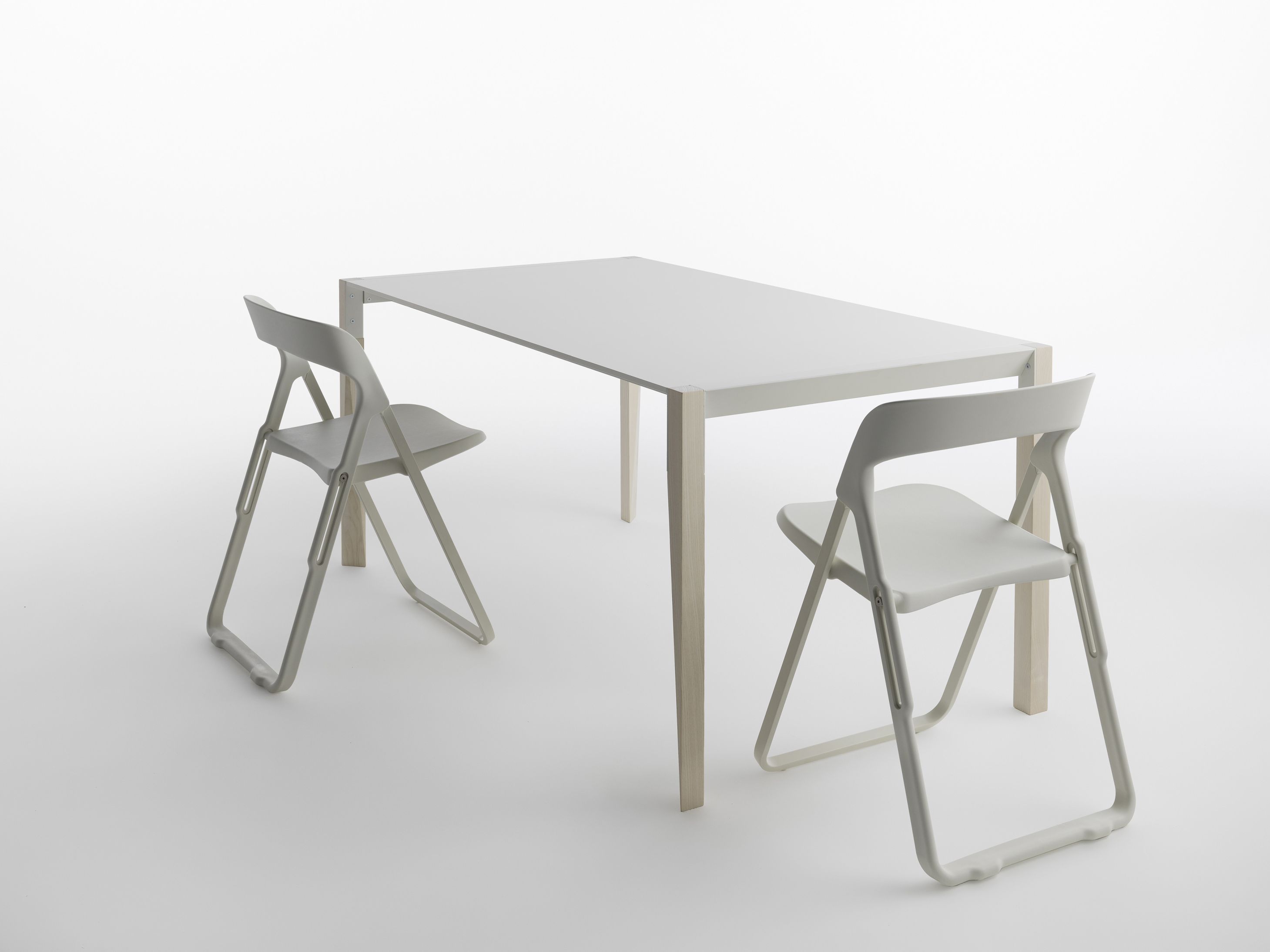 Bek Klappstuhl 2er-Set weiß Casamania Horm - QUICK SHIP