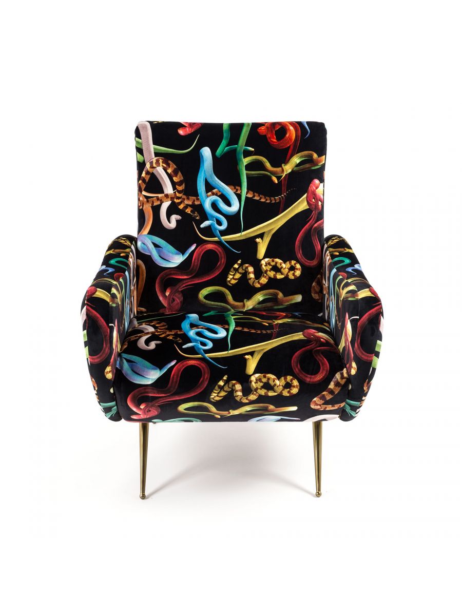 Toiletpaper Sessel Snakes Seletti
