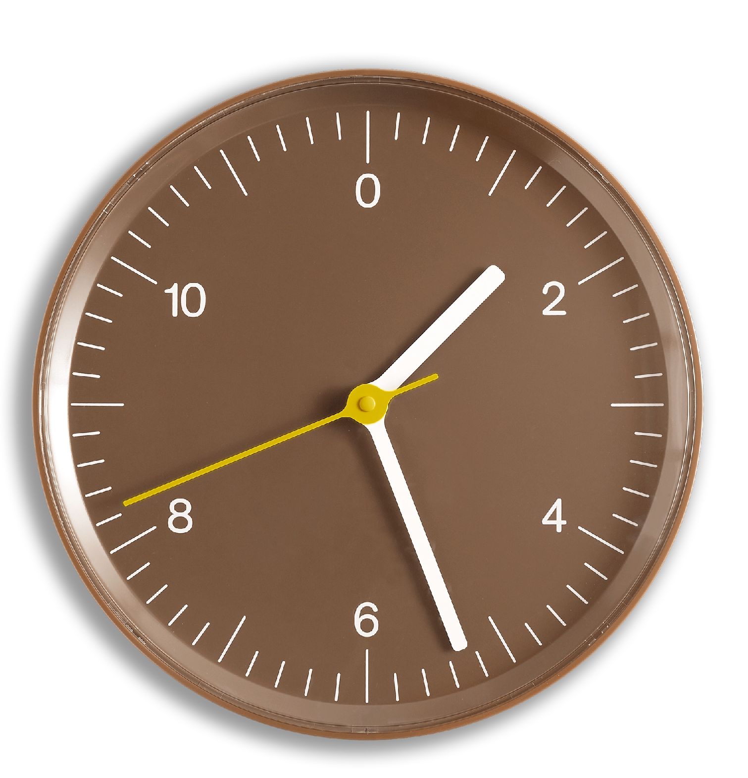 Wall Clock Wanduhr Hay Braun