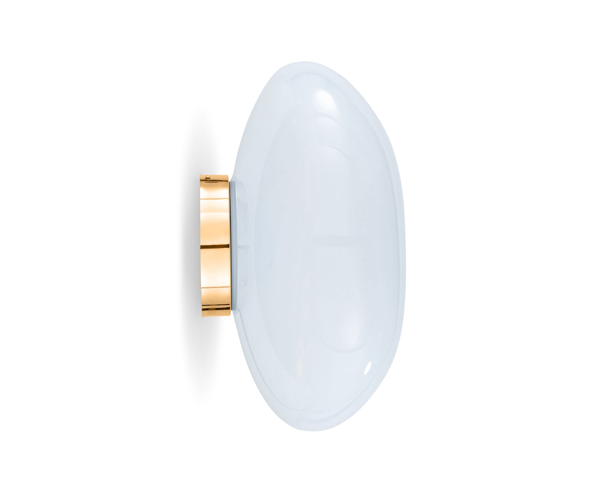Melt Surface LED-Wandleuchte Opal - Gold Tom Dixon