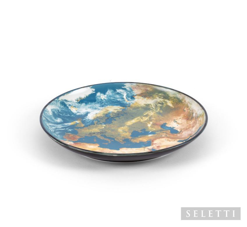 Earth - Europe Dinner plate Teller Seletti