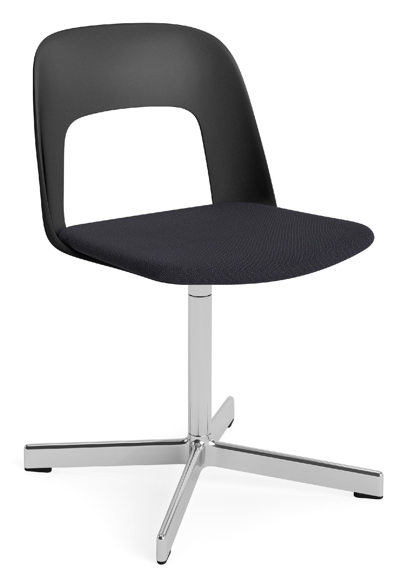 Layout Side Chair 133 4-Stern Drehfuß Stuhl Hay