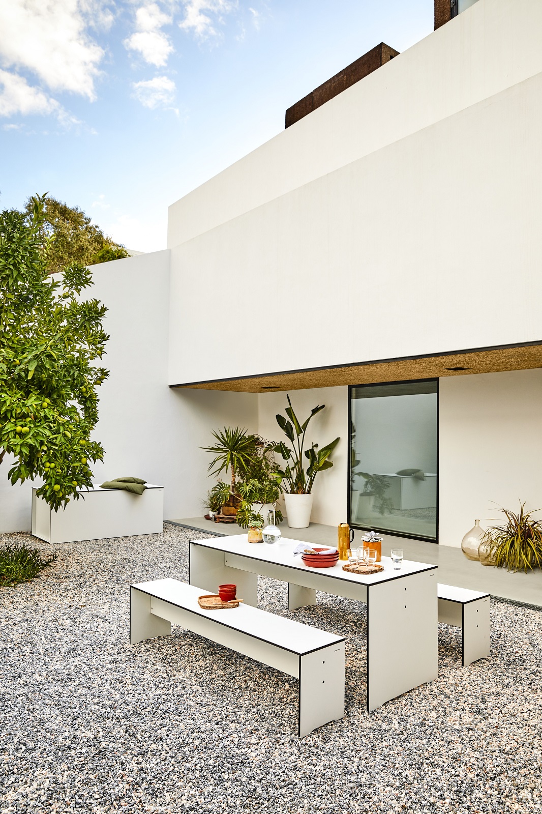 Riva Outdoor Bank S Taupe Conmoto 