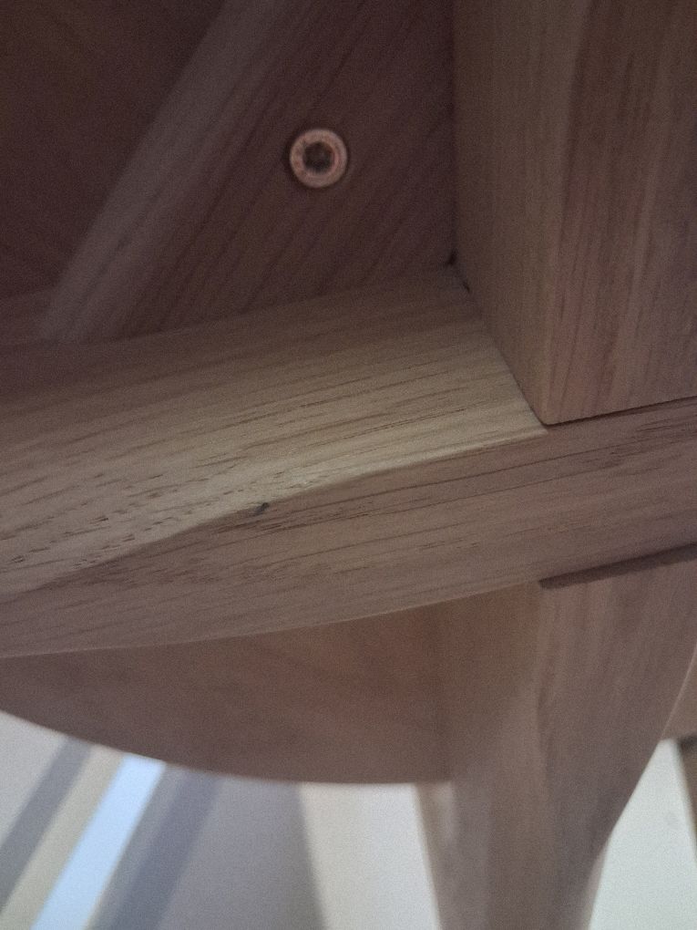 Slab Side Chair Eiche natur Tom Dixon MÄNGELEXEMPLAR