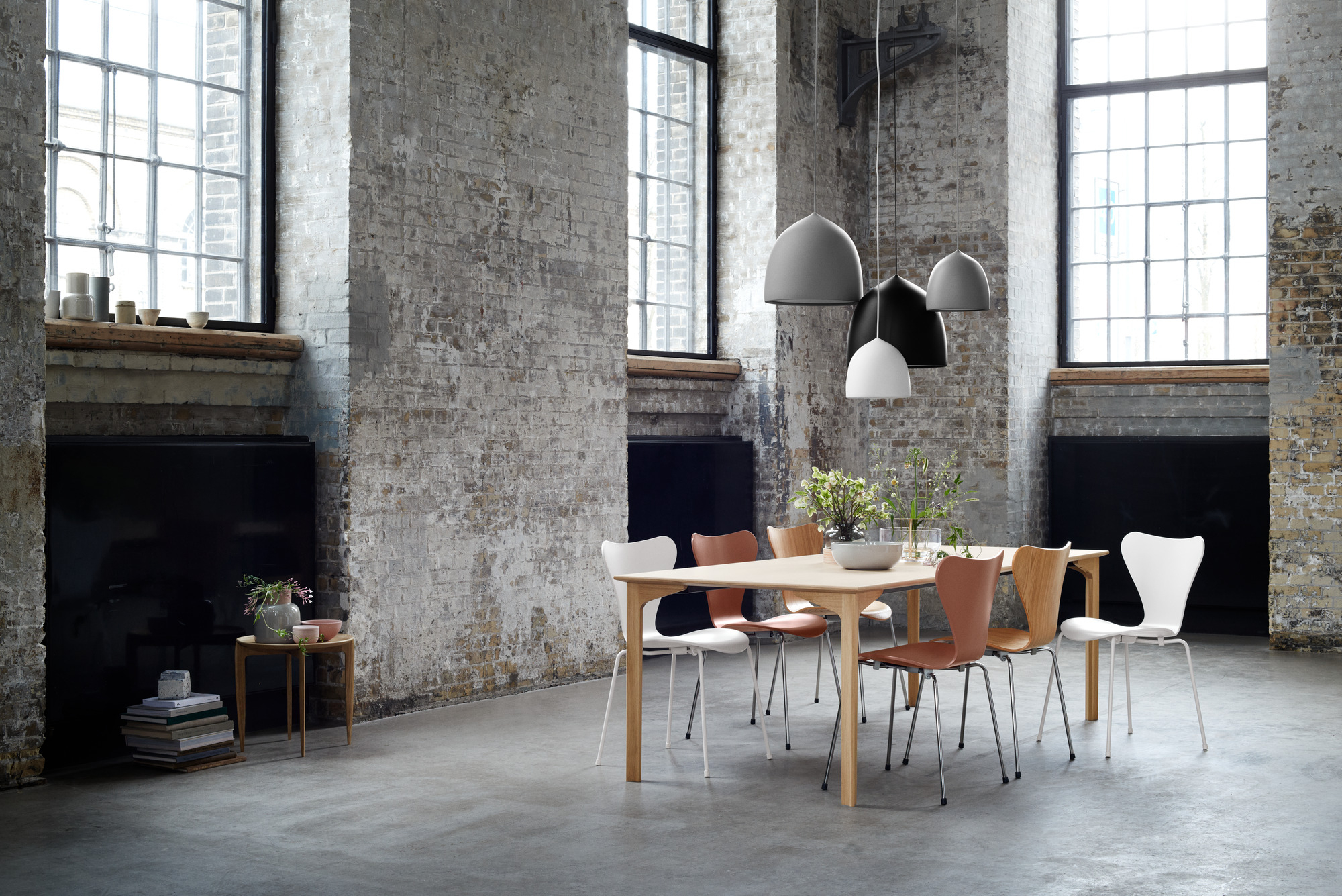 Suspence P2 Pendelleuchte Fritz Hansen Schwarz