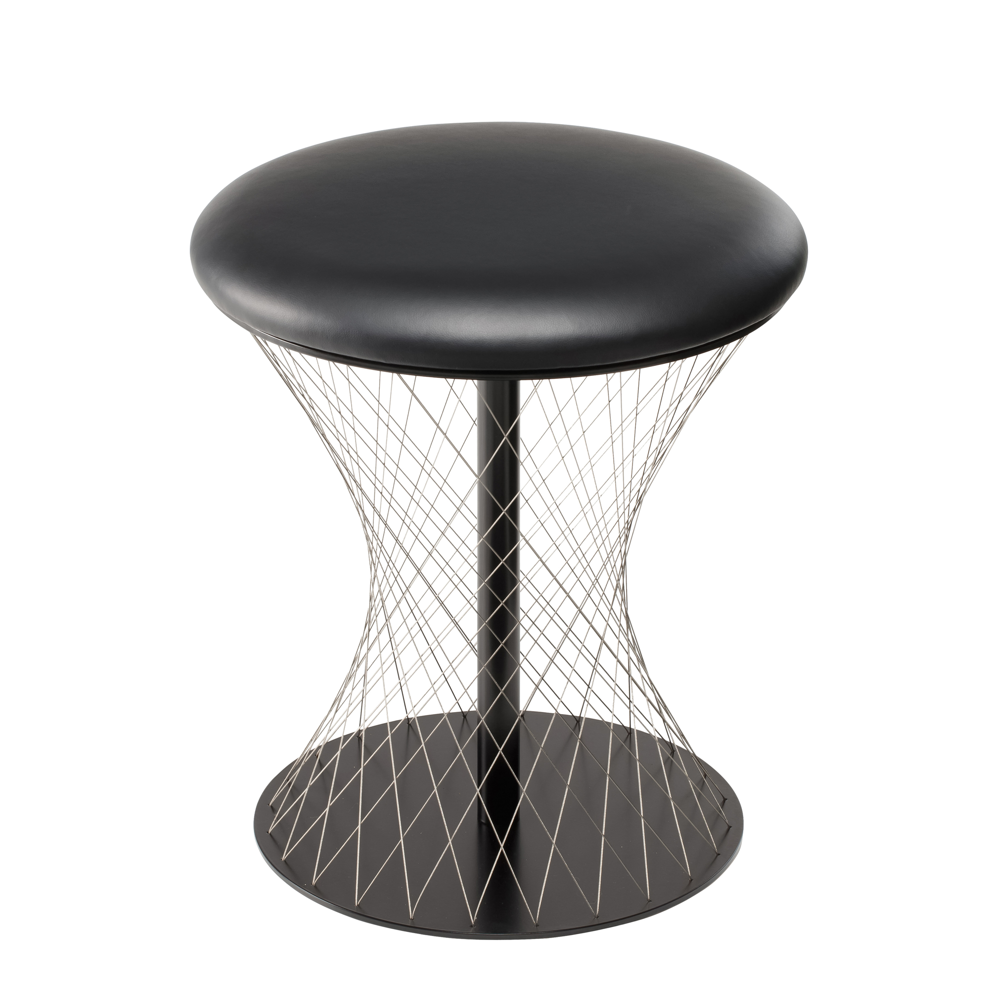 Network Stool Hocker Schwarz Favius