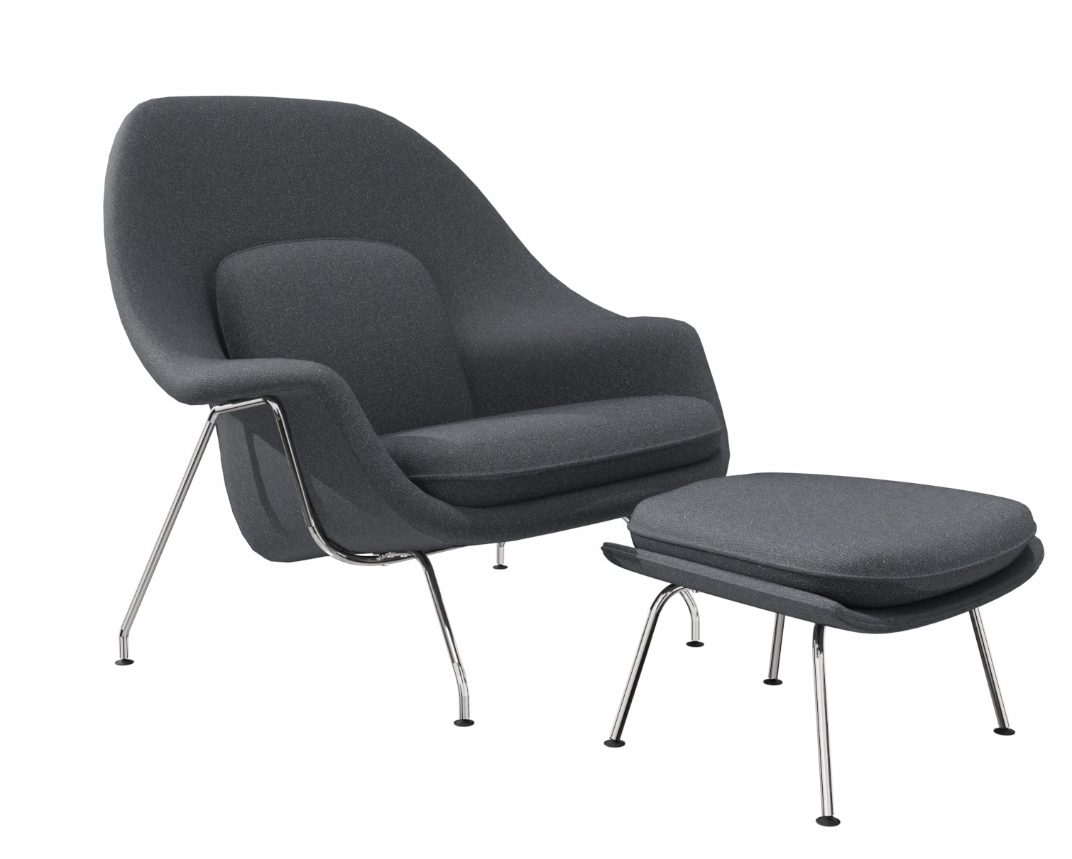 Womb Hocker Mittel Knoll International
