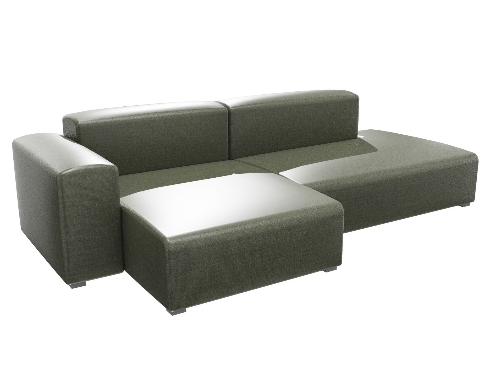 Mags Soft Sofa Low Armrest 2 1/2-Sitzer Combination 3 Hay 