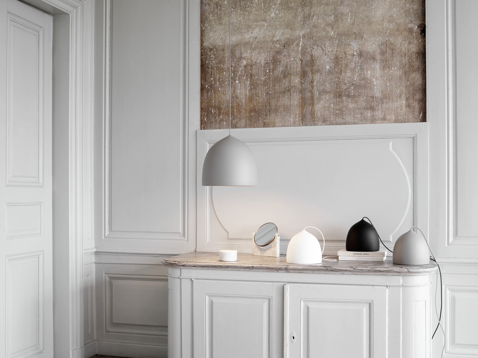 Suspence P2 Pendelleuchte Fritz Hansen Schwarz