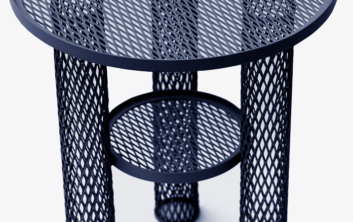 Net Beistelltisch klein Tinte Moroso