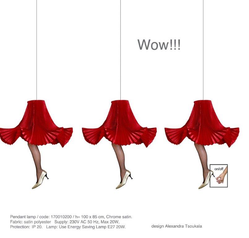 Wow Pendelleuchte Alexandra Tsoukala