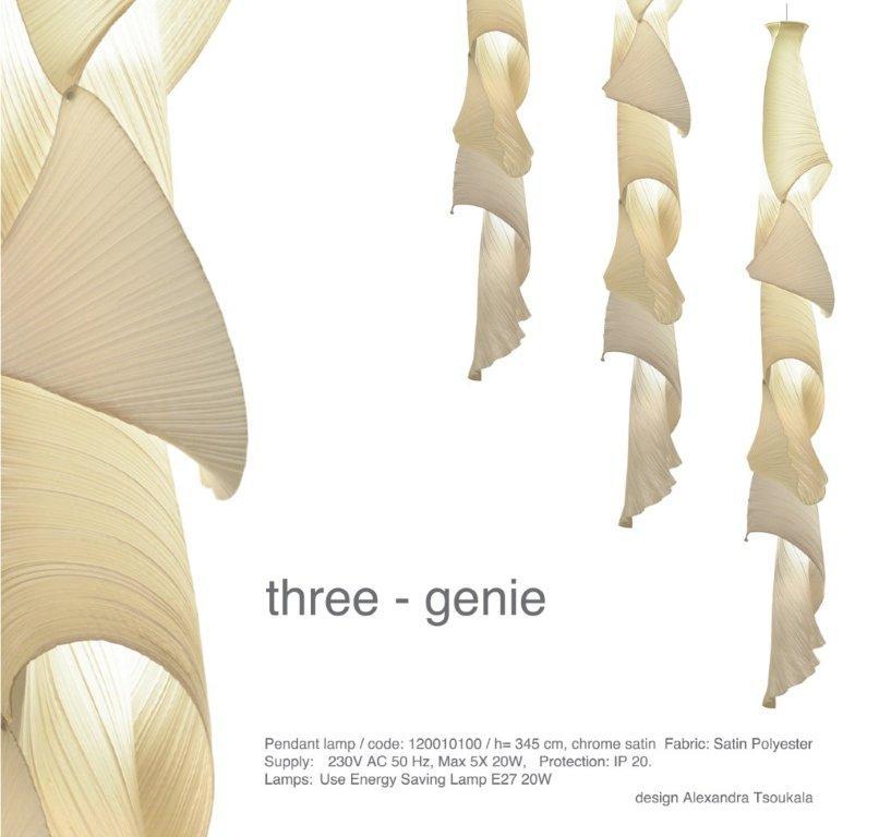 Three Genie Pendelleuchte Alexandra Tsoukala