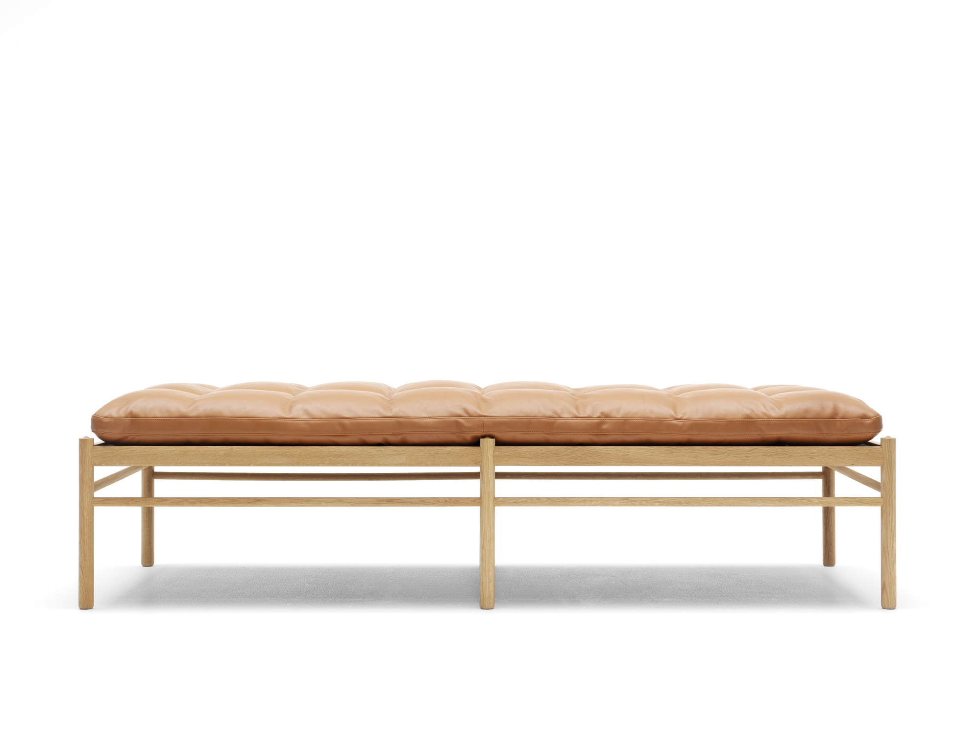 OW150 Daybed Liege Carl Hansen & Søn Leder braun Sif 95