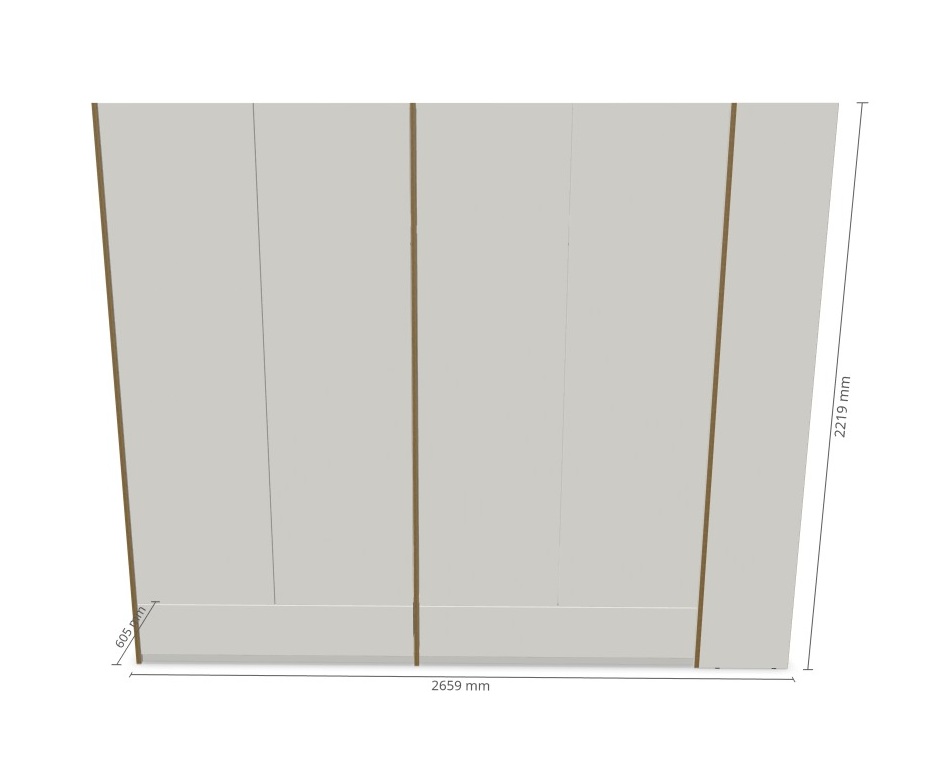 MODULAR PLUS Schrank Kombination Doppelschrank mit 2 Schubkästen und Anbauschrank rechts Müller Möbelwerkstätten