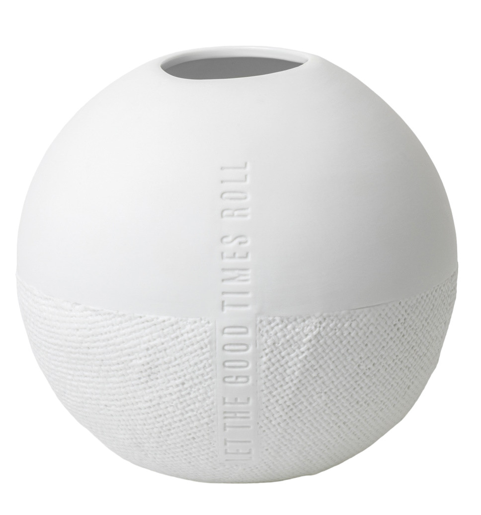 Formsprache Vase Let the Good Times Roll Räder 