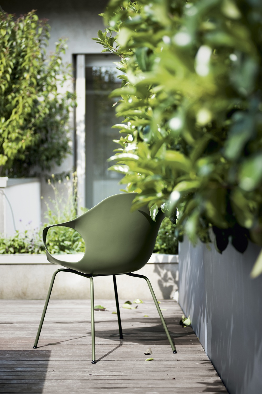 Elephant Chair Stuhl 4-Fuß Gestell Kristalia