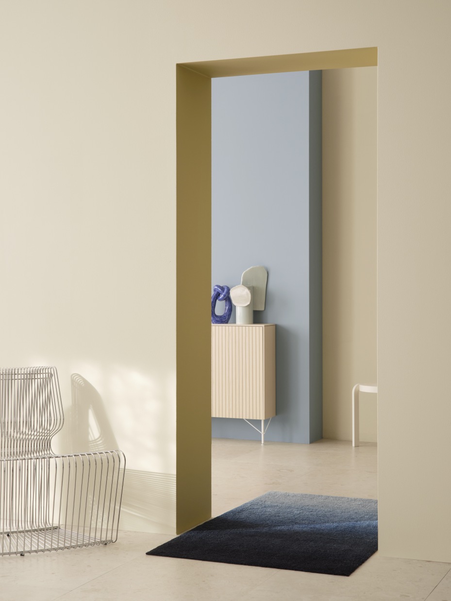 Dis Indoor / Outdoor Fußmatte Blau Heymat 
