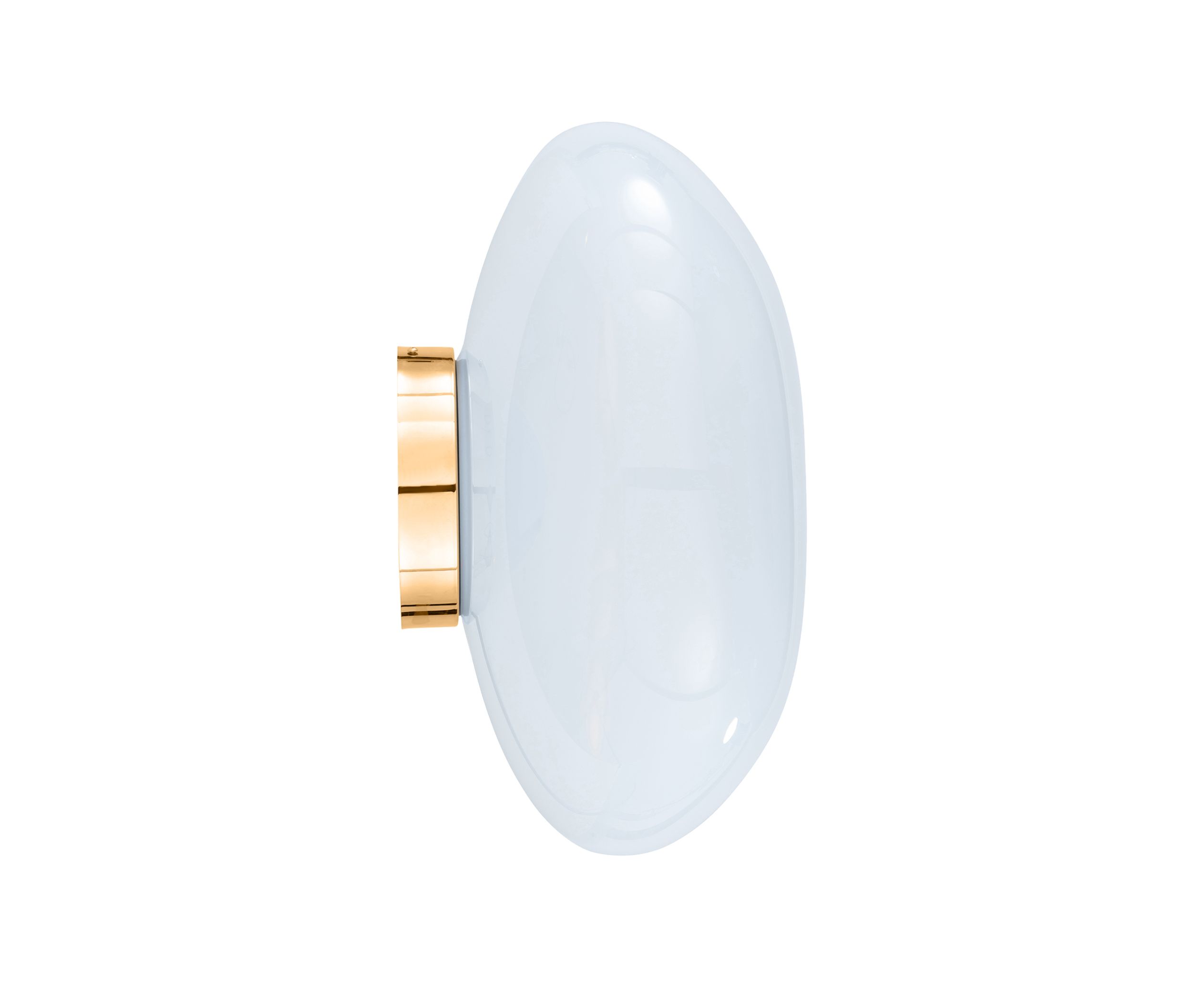 Melt Surface LED-Wandleuchte Opal - Gold Tom Dixon