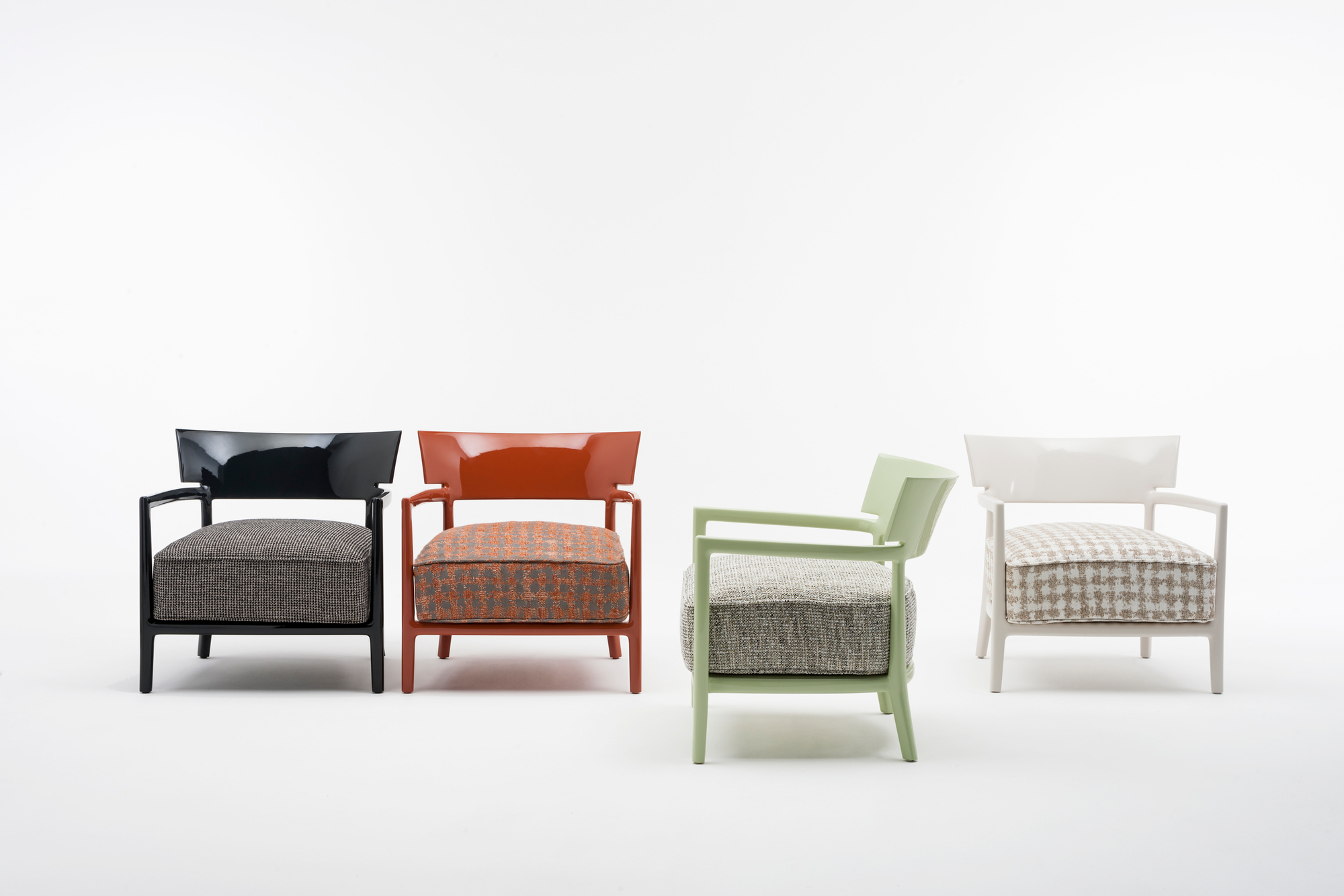 Cara Fancy Sessel Kartell Rostbraun