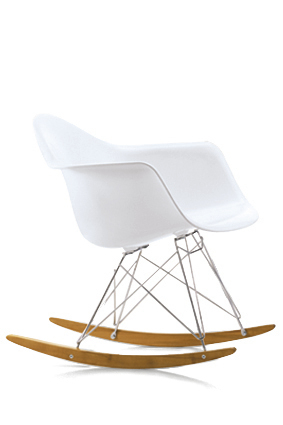 RAR weiß [1950] Miniatur Stuhl Vitra