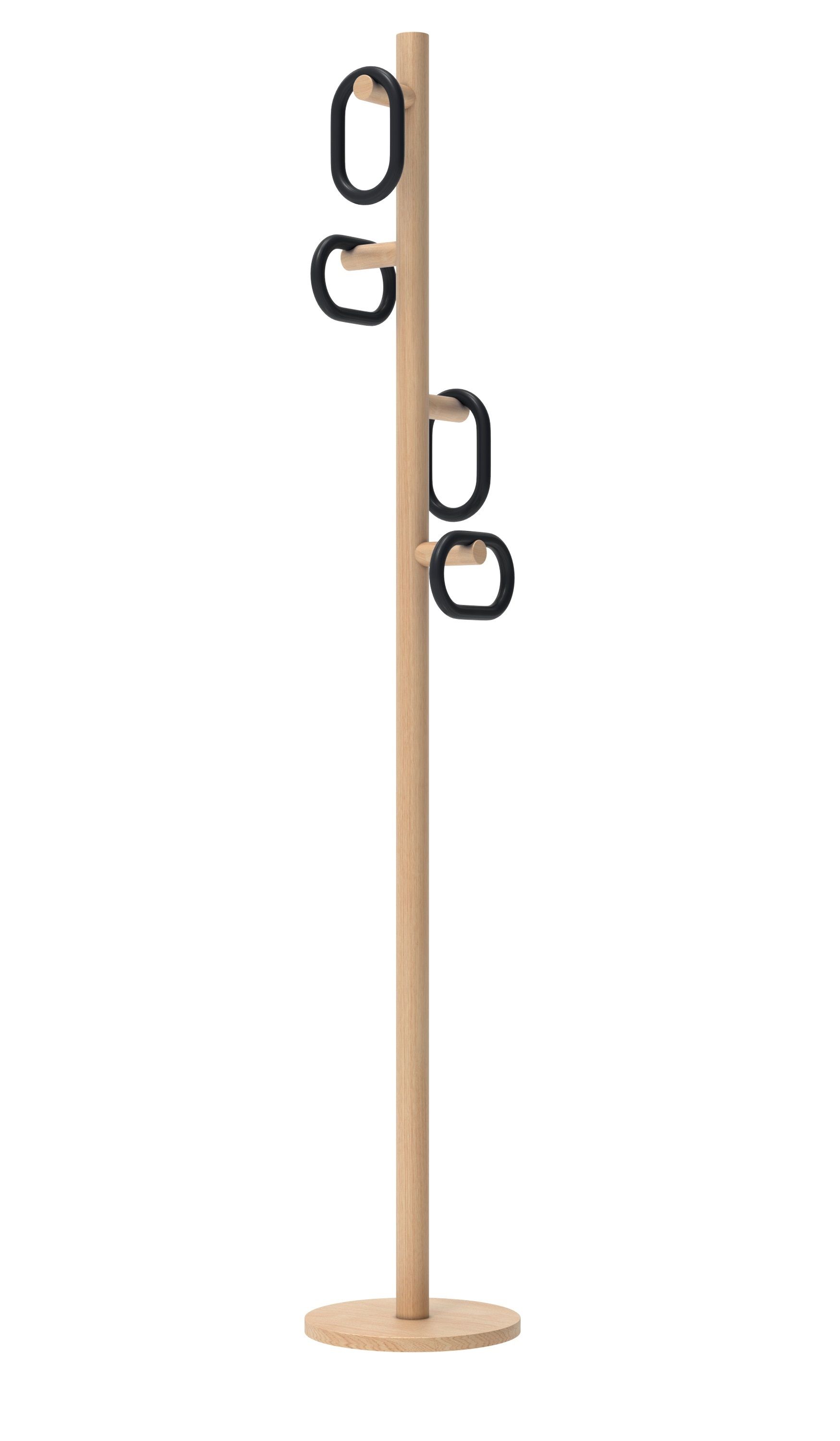 Fernand Coat Stand Kleiderständer Hartô Eiche / Schwarz