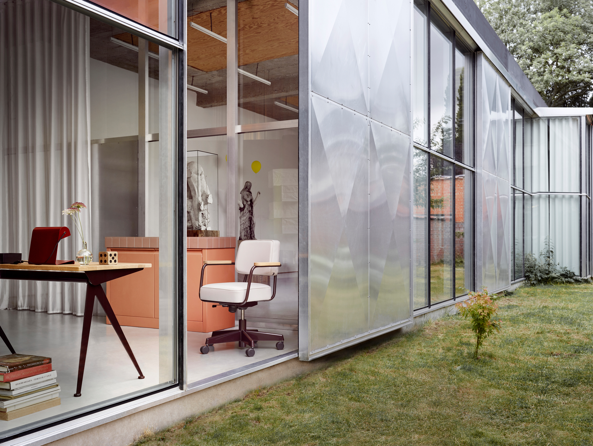 Lampe de Bureau Tischleuchte Vitra Deep black