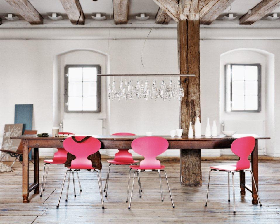 Die Ameise Stuhl 3100 3-Bein Gestell Fritz Hansen