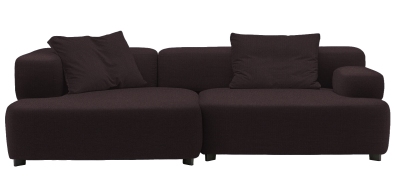 Alphabet 3-Sitzer Sofa Armlehne Links Fritz Hansen