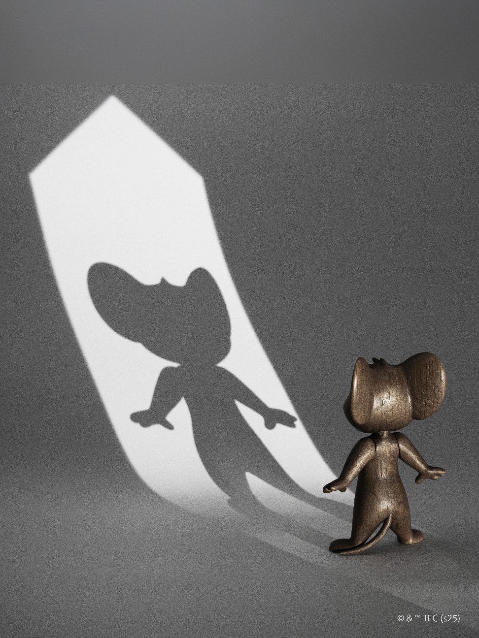 Jerry Small Klein Holzfigur Boyhood