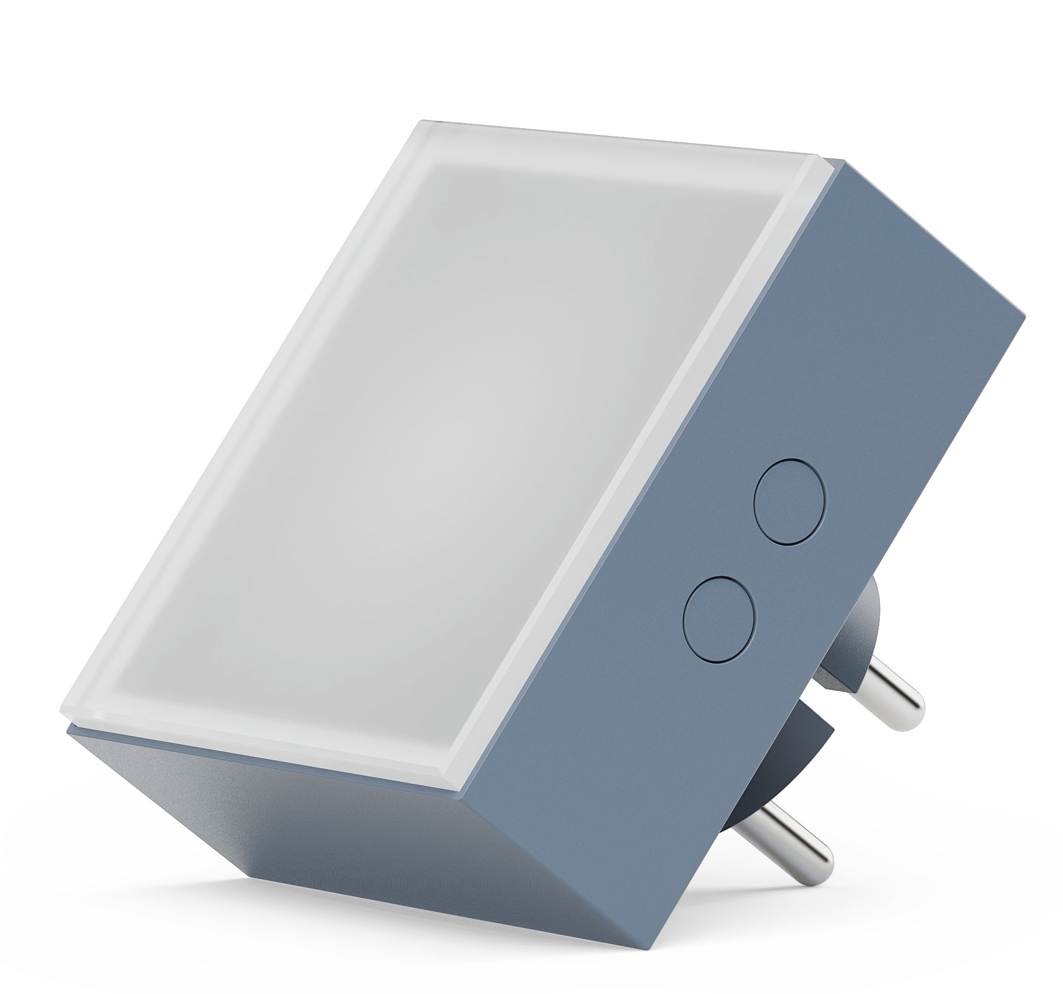 Lamp 1 LED Socket Light Licht dfp Design Shark blau