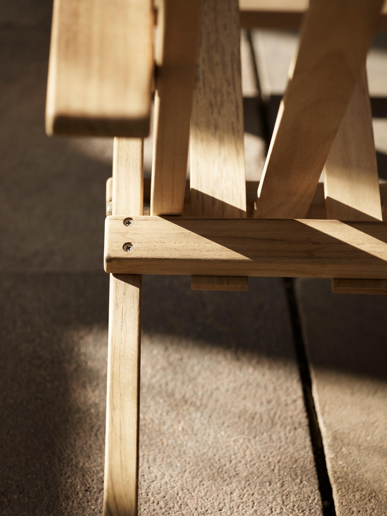 Mogensen Liegestuhl inkl. Kissen Outdoor Carl Hansen & Søn