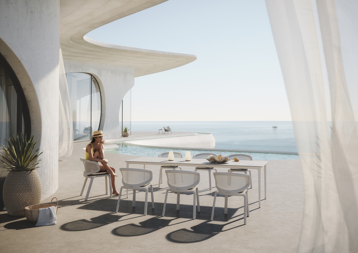 Bellmonde Outdoor Table Esstisch Dedon